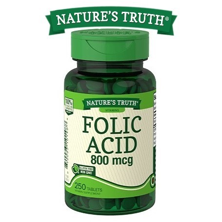 

Фолиевая кислота Nature's Truth Folic Acid 800 мкг 250 таблеток 1476