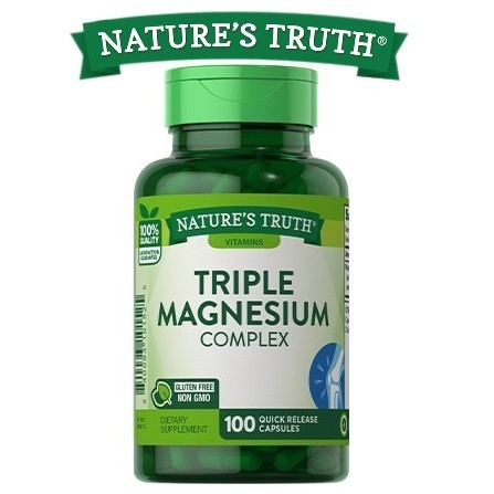 

Минеральный комплекс Nature's Truth Triple Magnesium Complex (Магний) 100 капсул 1483