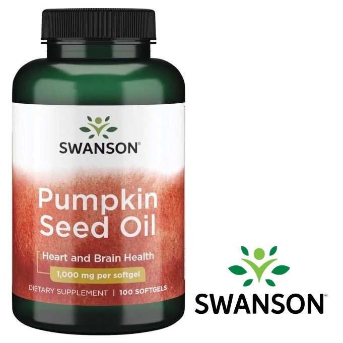 

Добавка Swanson Pumpkin Seed 1000 мг (Масло из семян тыквы) 100 гелевых капсул 1547