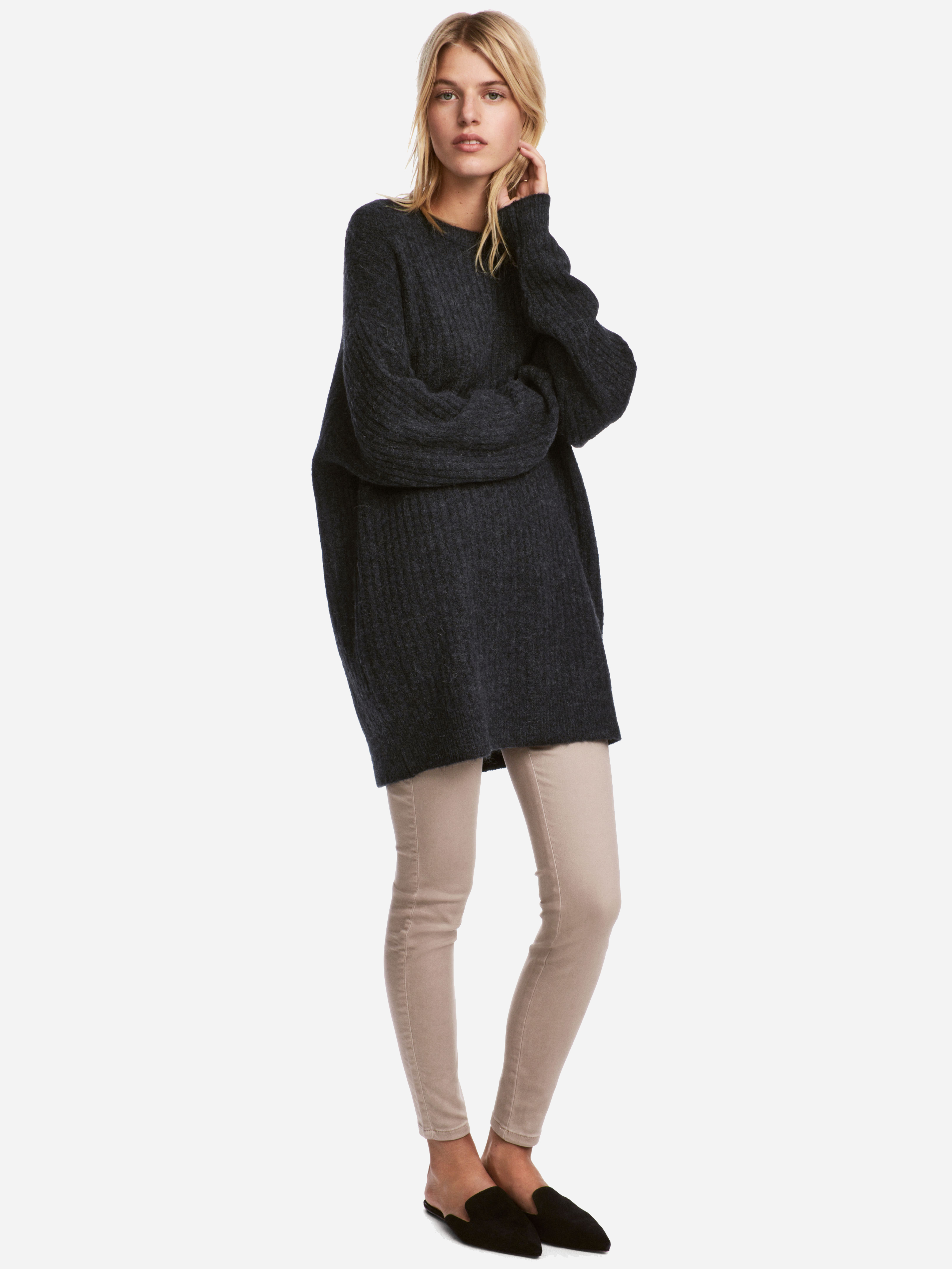 

Брюки H&M 5561376-ABKU 32 Серые