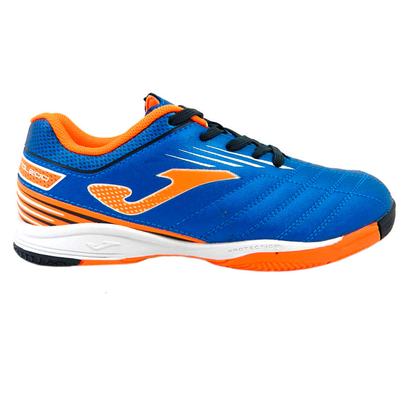 

Обувь для зала Joma TOLEDO 904 IN TOLJS.904.IN детские цвет: голубой/оранжевый (официальная гарантия), размер 27