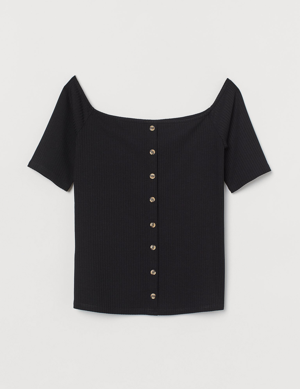 

Футболка H&M Ж1065312 цвет черный M