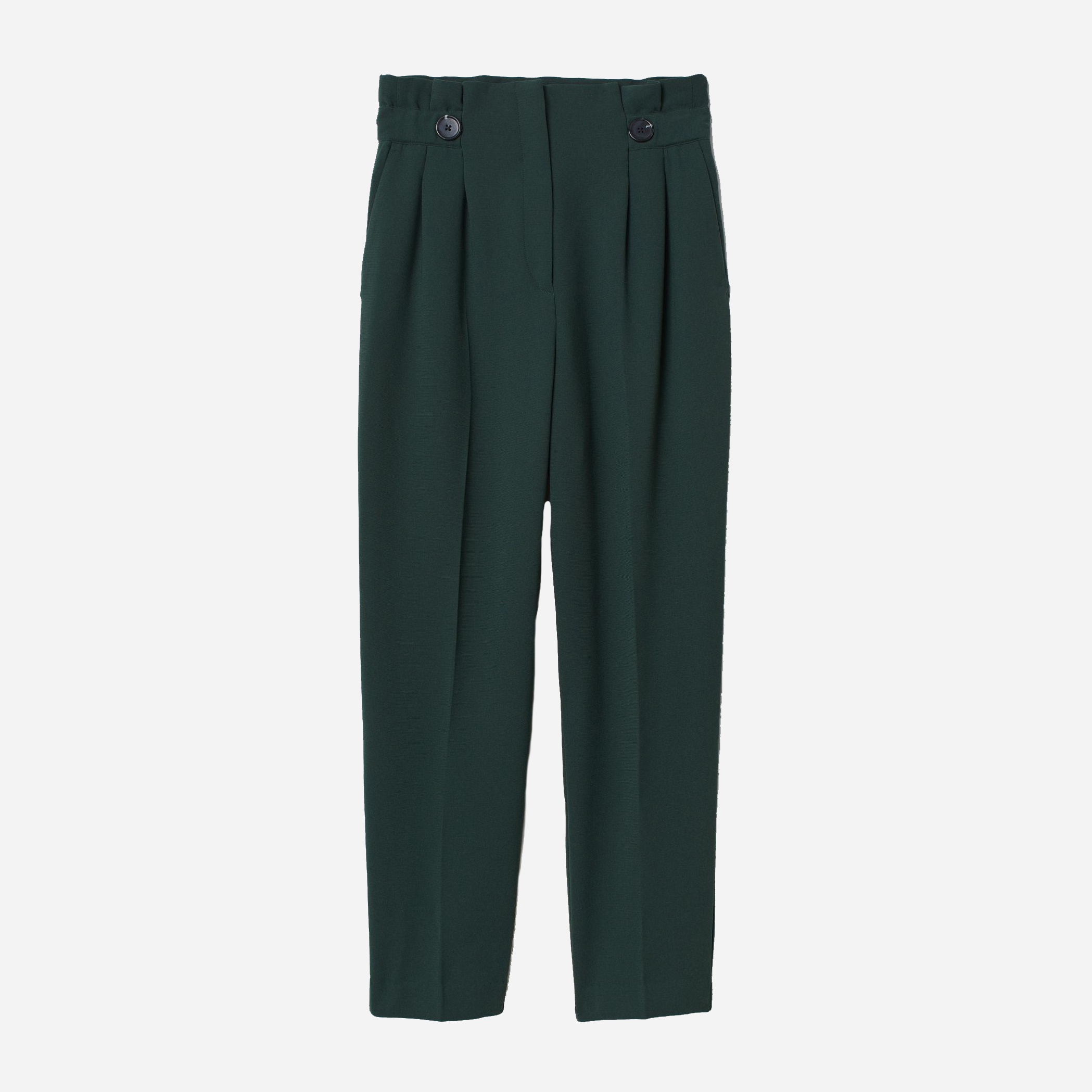 

Брюки H&M 6955429-ACXO 40 Темно-зеленые