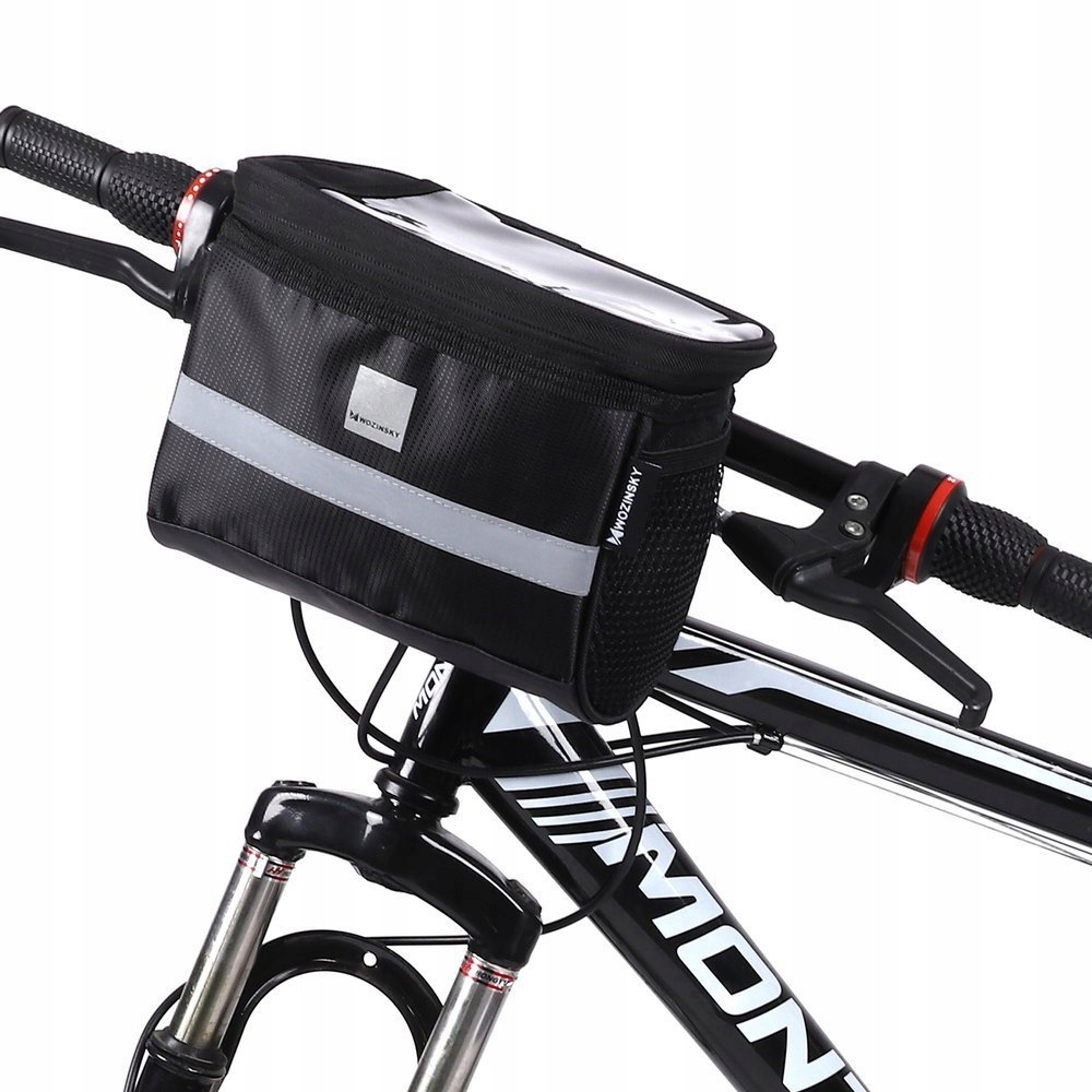 

Велосумка на руль Wozinsky 30.5 x 16.5 x 14 см сумка черная 2 л (WBB12BK)