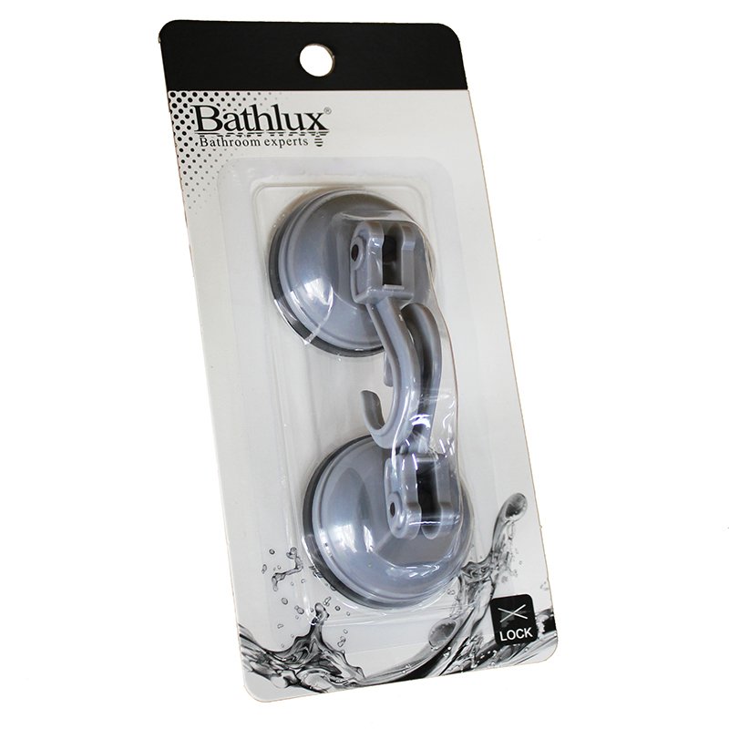 

Крючок для полотенца на вакуумной присоске 2шт. Bathlux Hojas 90219 R132685