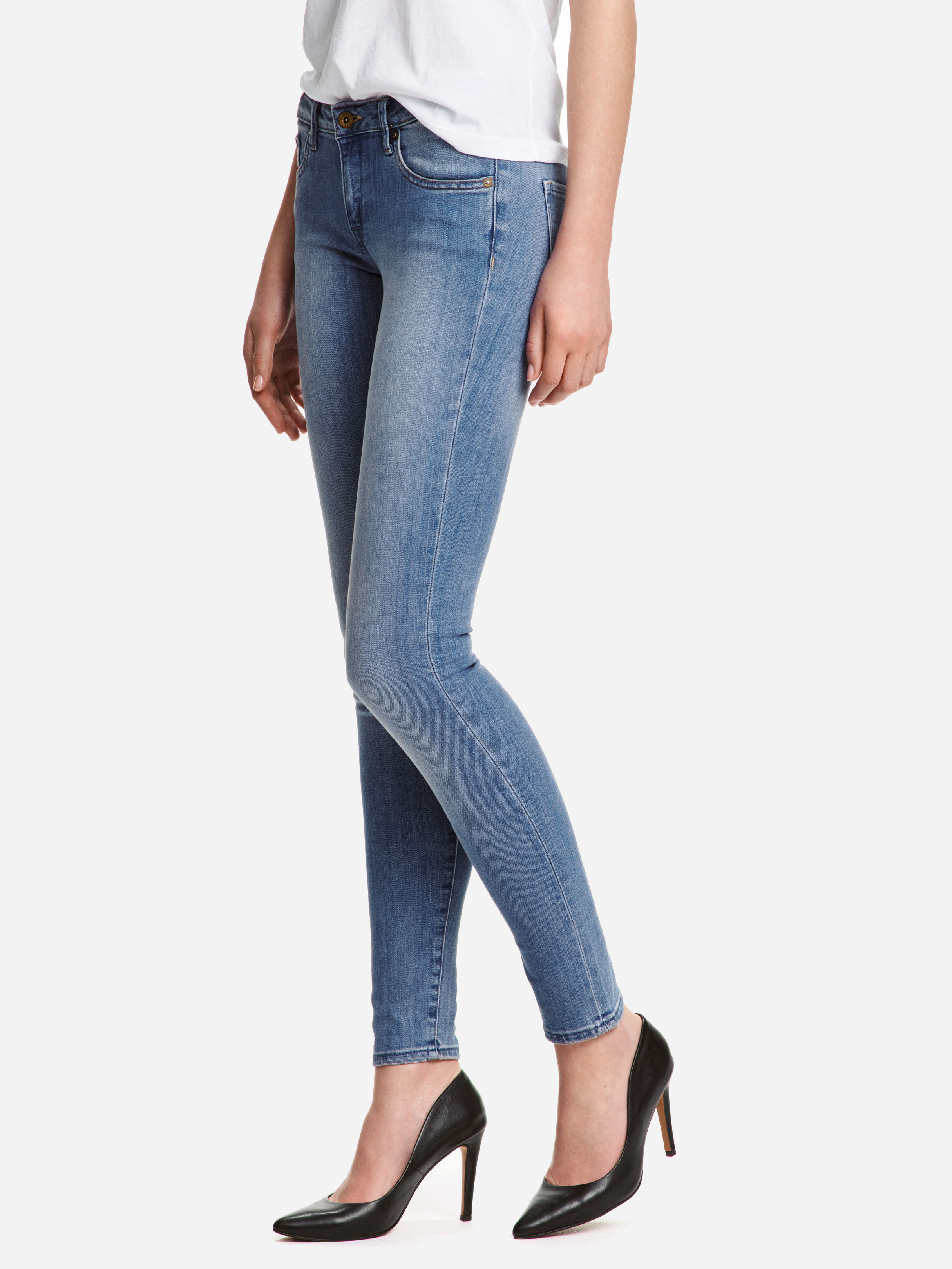 

Джинсы H&M 3990874-ACWX 25/34 Светло-синие