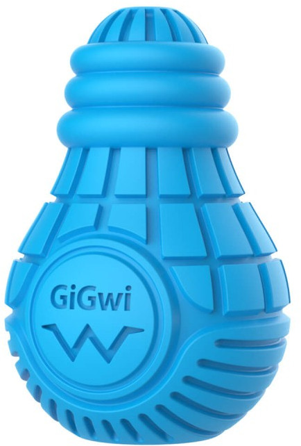 

Іграшка для Собак GiGwi Bulb Гумова Лампочка Блакитна 7,5 см