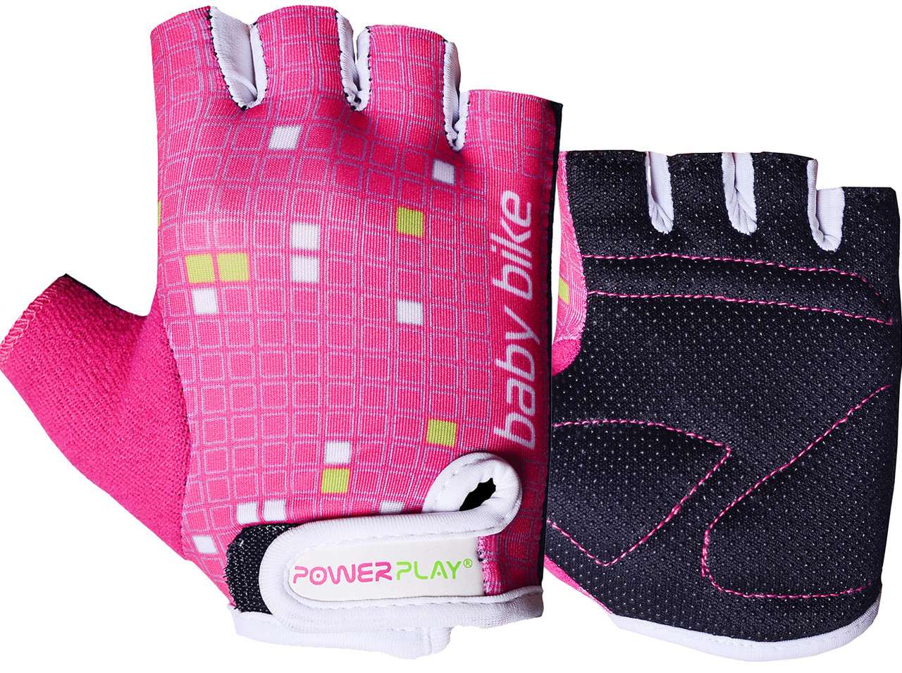 

Велорукавички 5451 Рожево-білі 2XS R144223