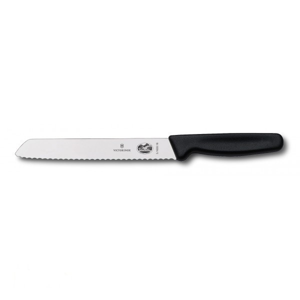 

Кухонный нож для хлеба Victorinox 18 см чёрный