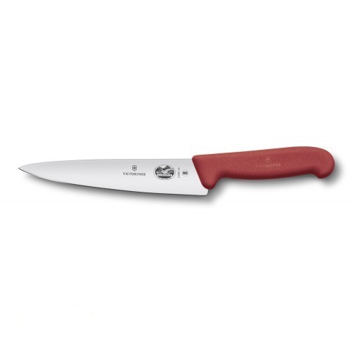 

Кухонный разделочный нож Victorinox 19 см красный