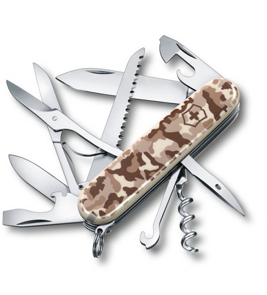 

Нож Victorinox Huntsman, камуфляж бежевый