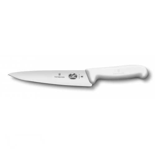 

Нож кухонный разделочный Victorinox Fibrox 15 см белый