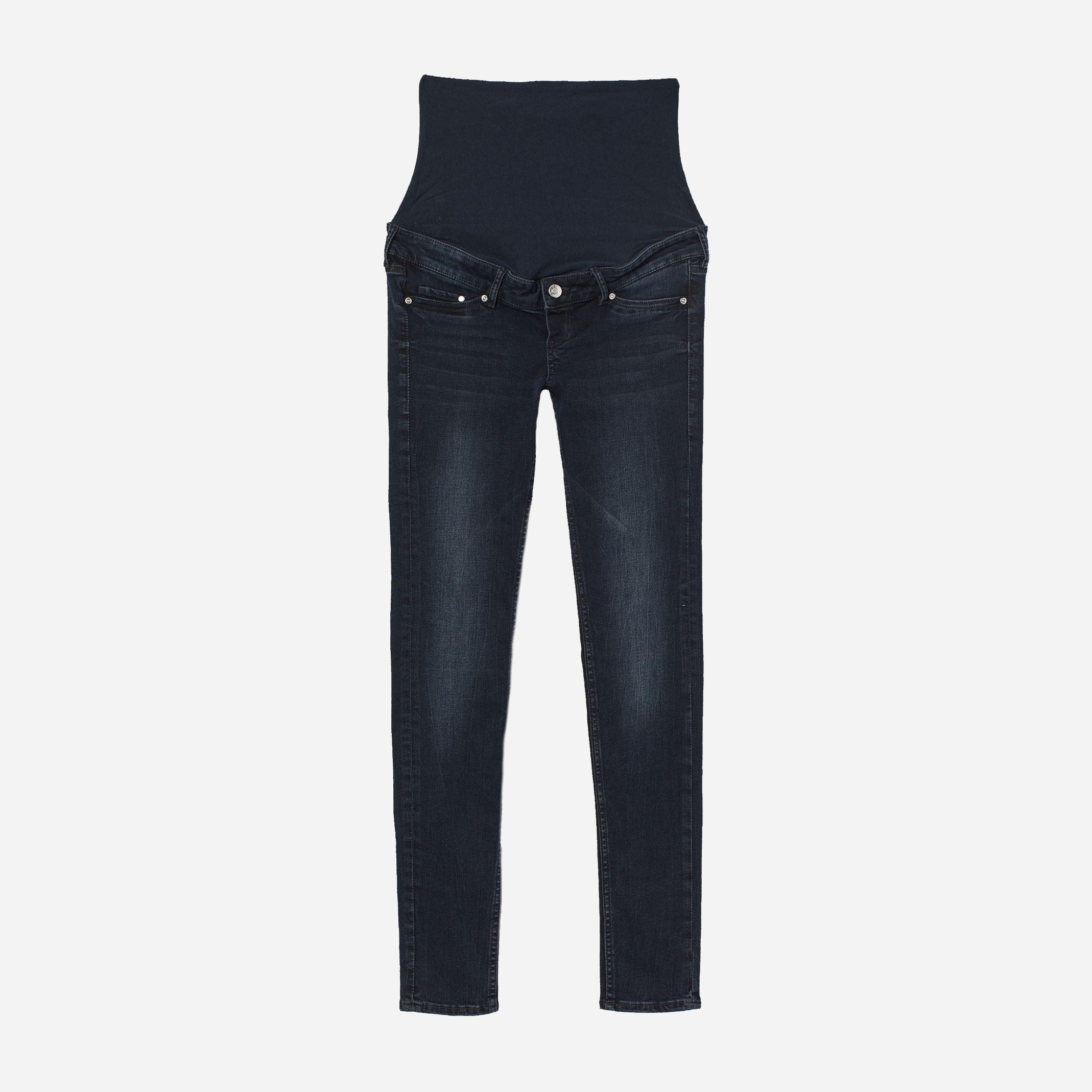 

Джинсы для беременных H&M Mama 4695620-ADSE 52 Темно-синие с синим