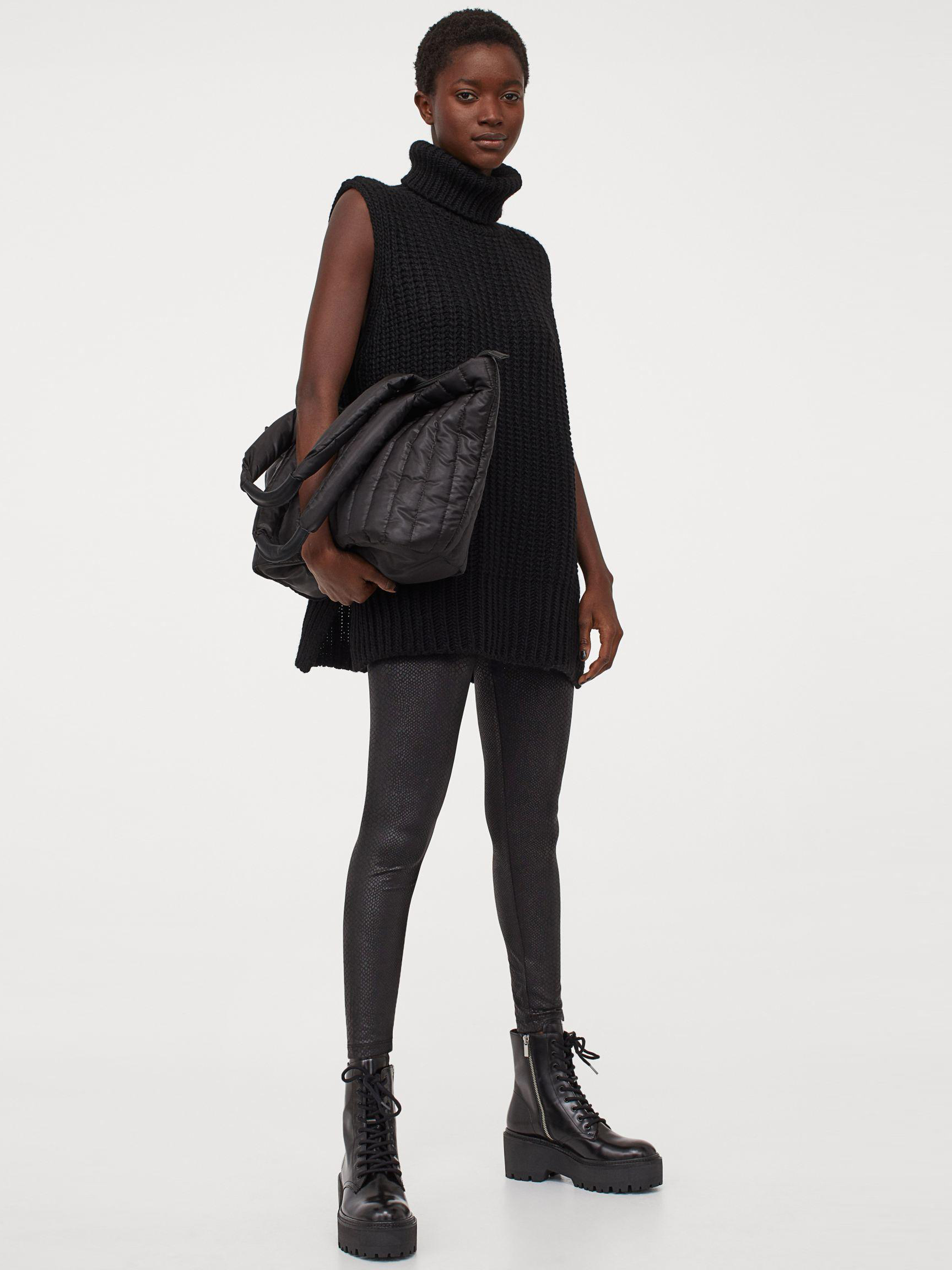 

Лосины H&M 7488531-AAAD  Черные, Лосины H&M 7488531-AAAD XS Черные