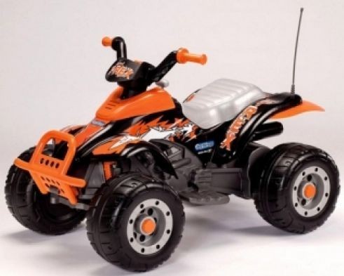 

Квадроцикл Peg-perego Corral T-Rex 0066 12 В черно-оранжевый