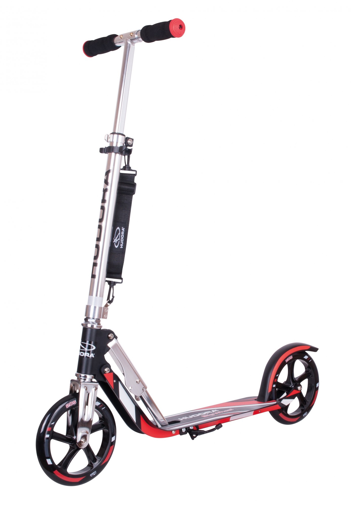 

Самокат Hudora Big Wheel 205 100 кг black red