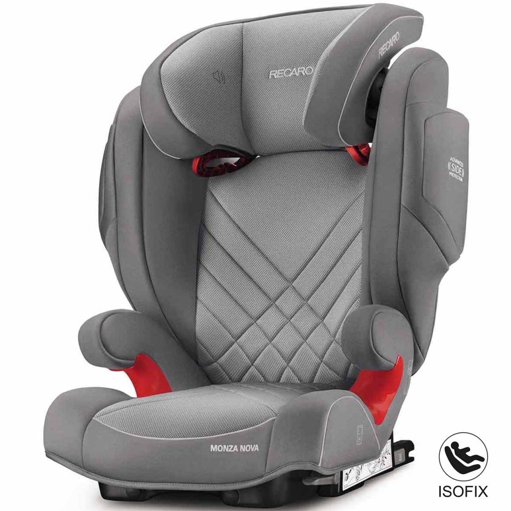 

Автокресло Recaro Monza Nova 2 Seatfix Aluminium Grey гр.2-3 15-36 кг 00088010180050