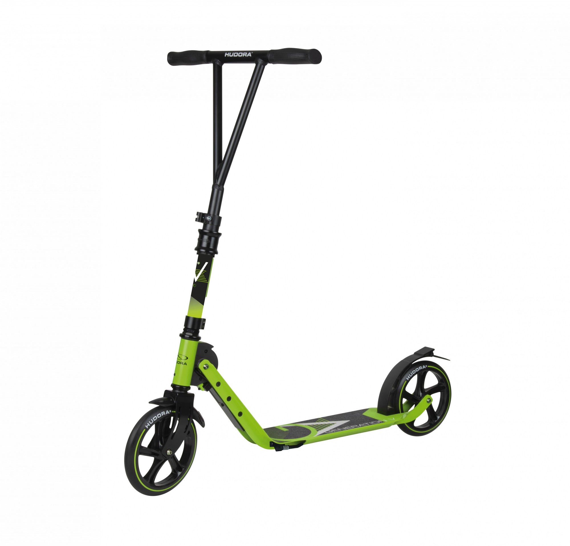 

Самокат Hudora Big Wheel Generation V 205 100+ lime (14113)