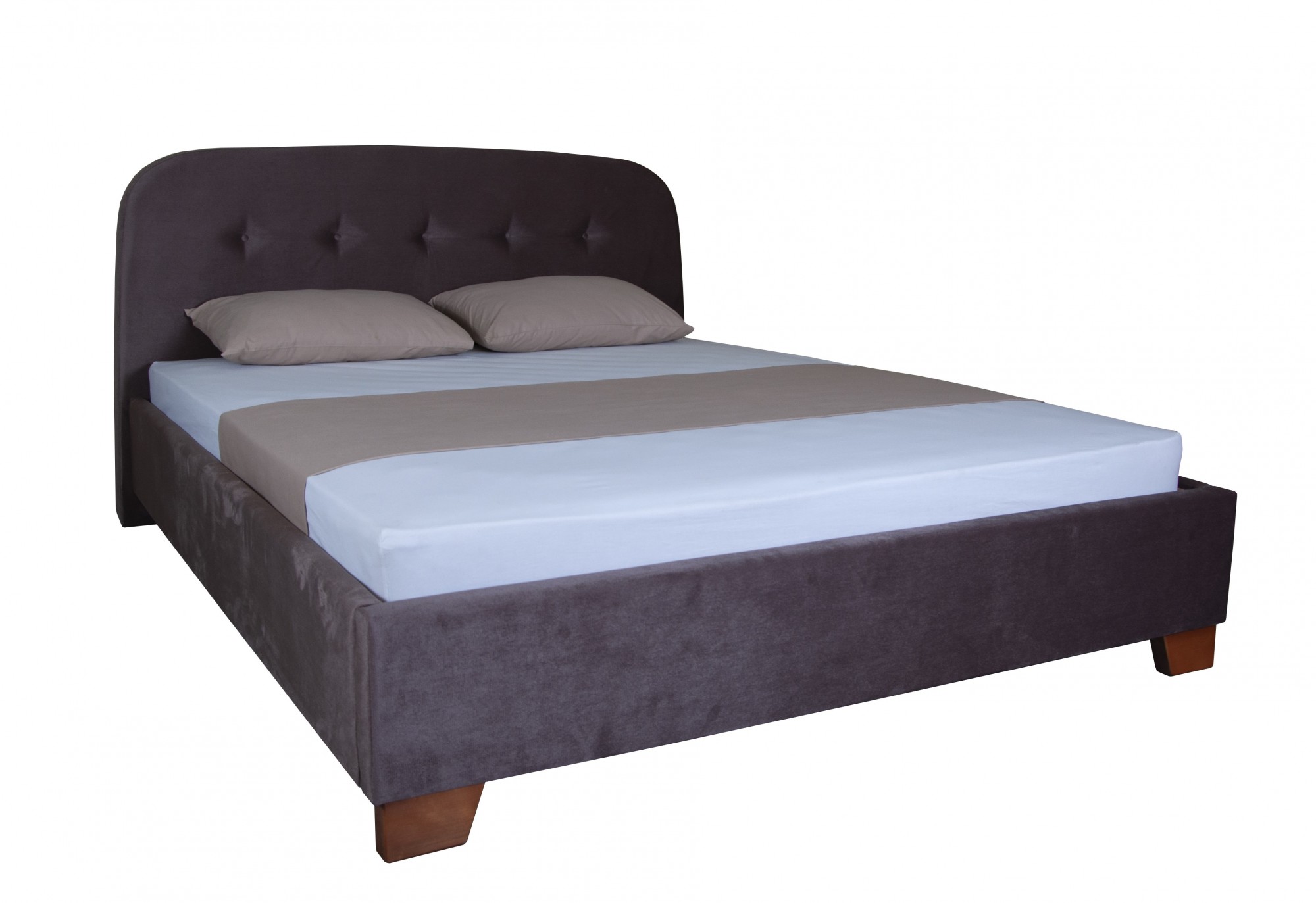 

Кровать Melbi 180х200 см фиолетовый Милана
