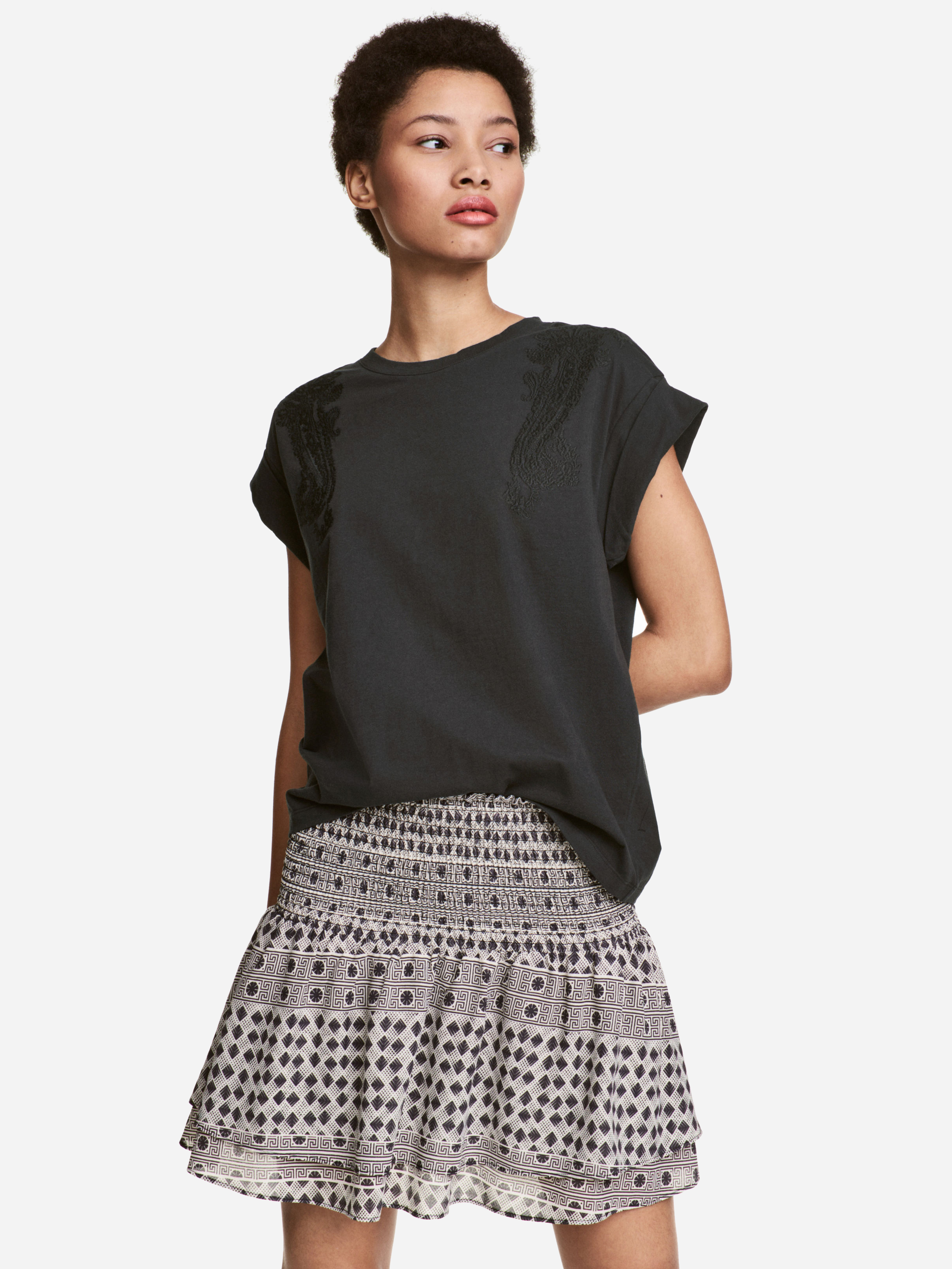 

Юбка H&M 5096886-AATN 38 Серая