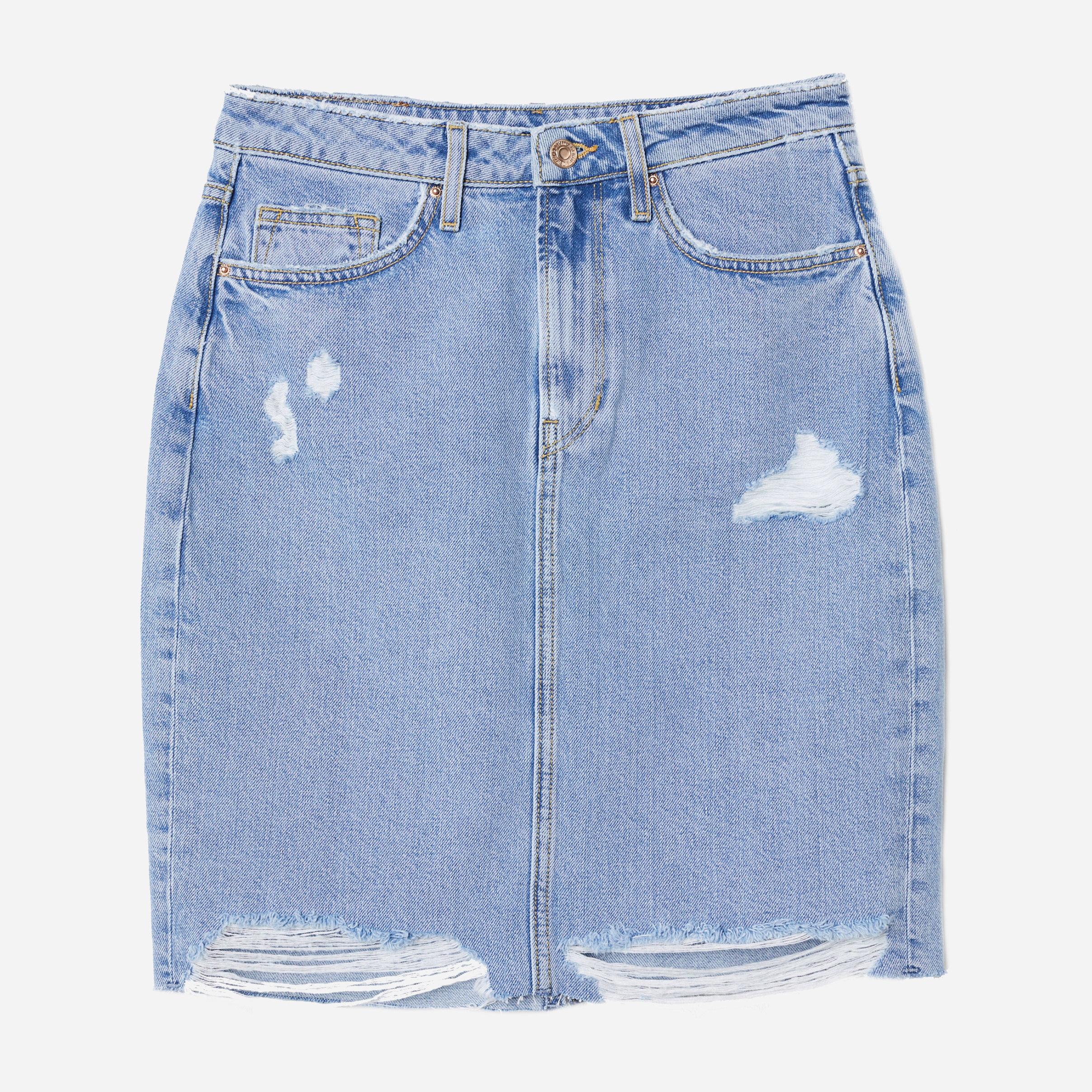 

Юбка джинсовая H&M 5546407-ACUP 44 Голубая
