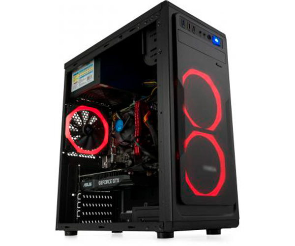 

ALMATECH Gaming SX131 / Ryzen 5 2600 / GT 730 2ГБ / HDD+SSD