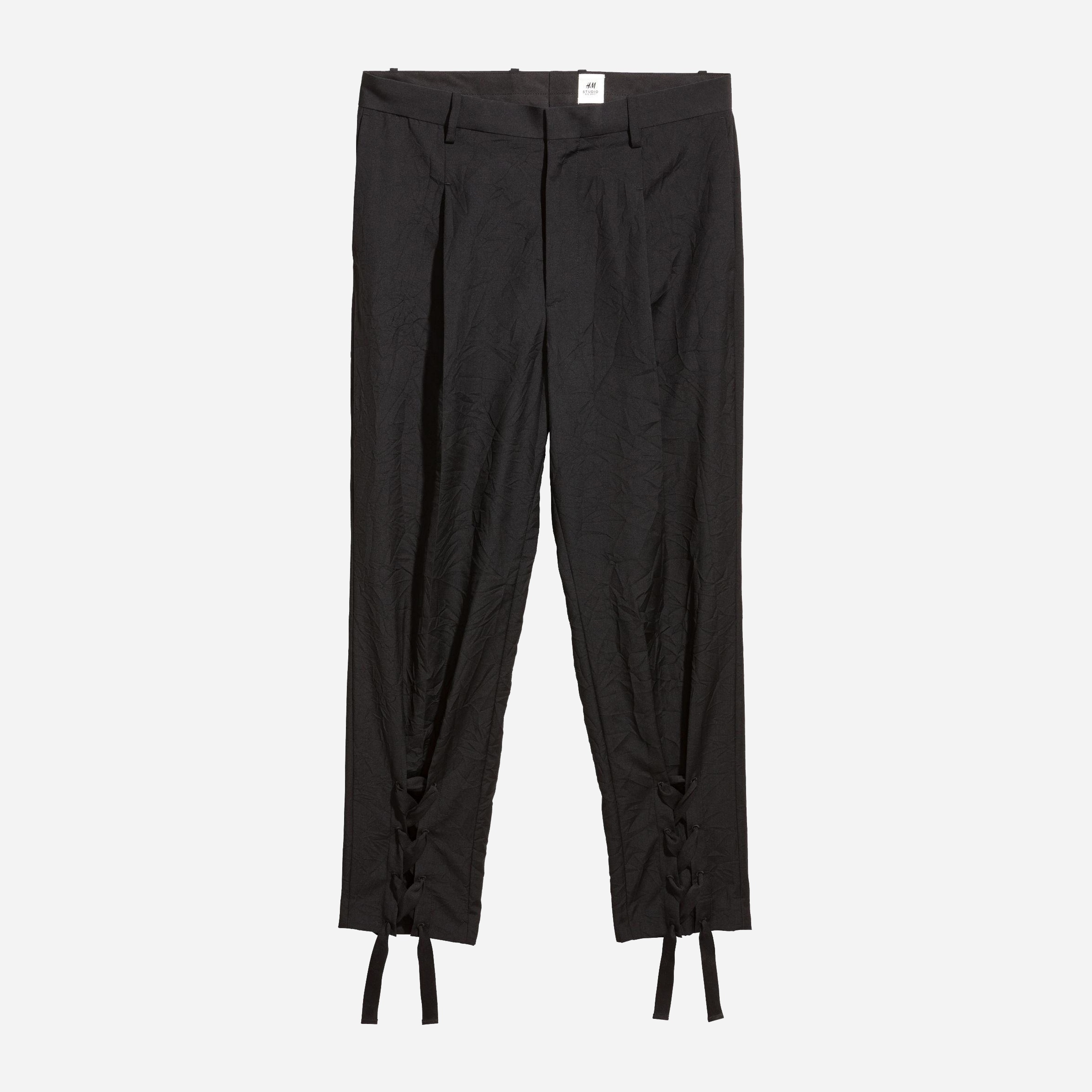

Брюки H&M 4719325-AAAD 48 Черные