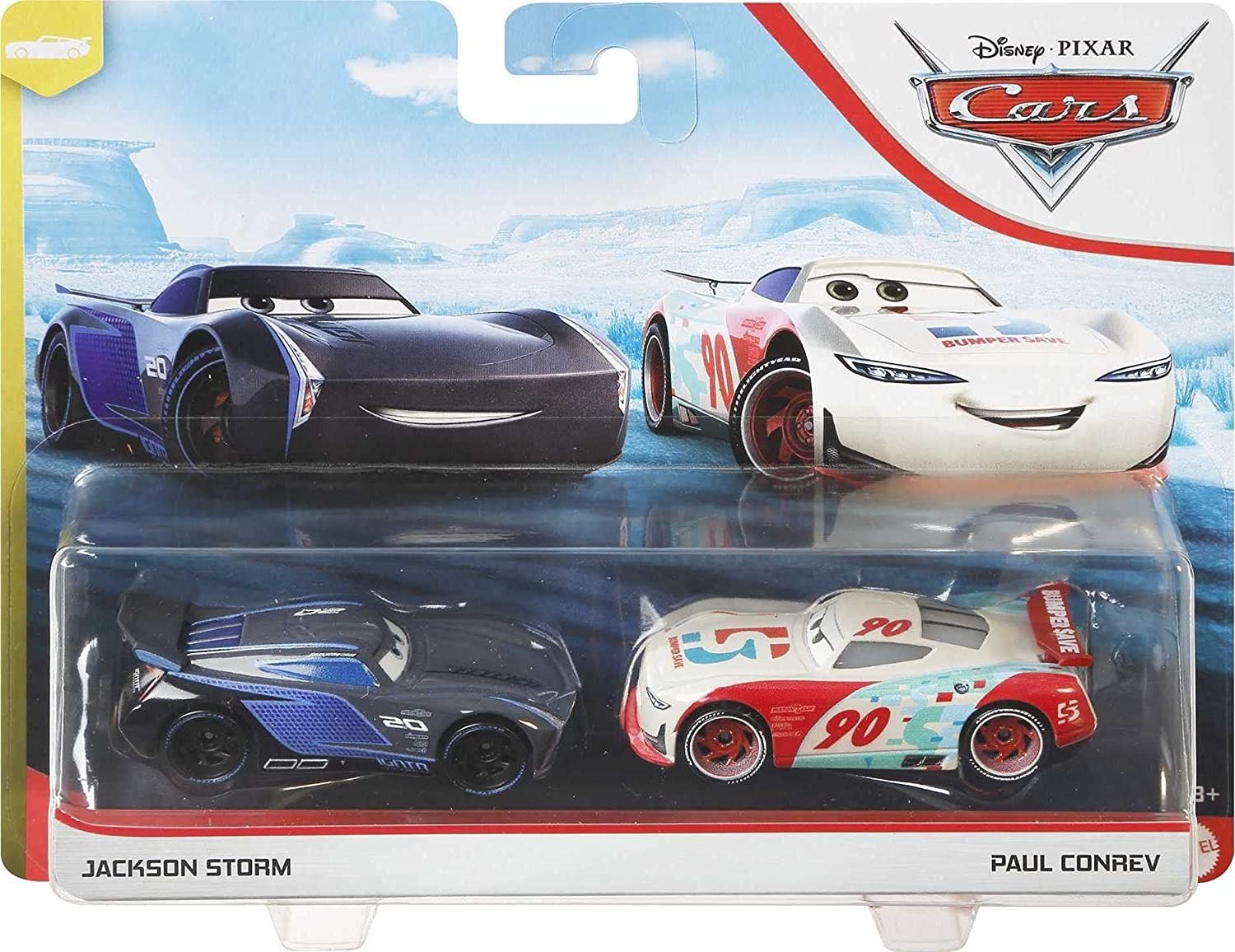 Набор машинок Тачки 3 Mattel Disney Pixar Cars Jackson Storm and Paul  Conrev Джексон Шторм та обновленный Пол Конрев (GKB81) – фото, отзывы,  характеристики в интернет-магазине ROZETKA от продавца: VRS | Купить