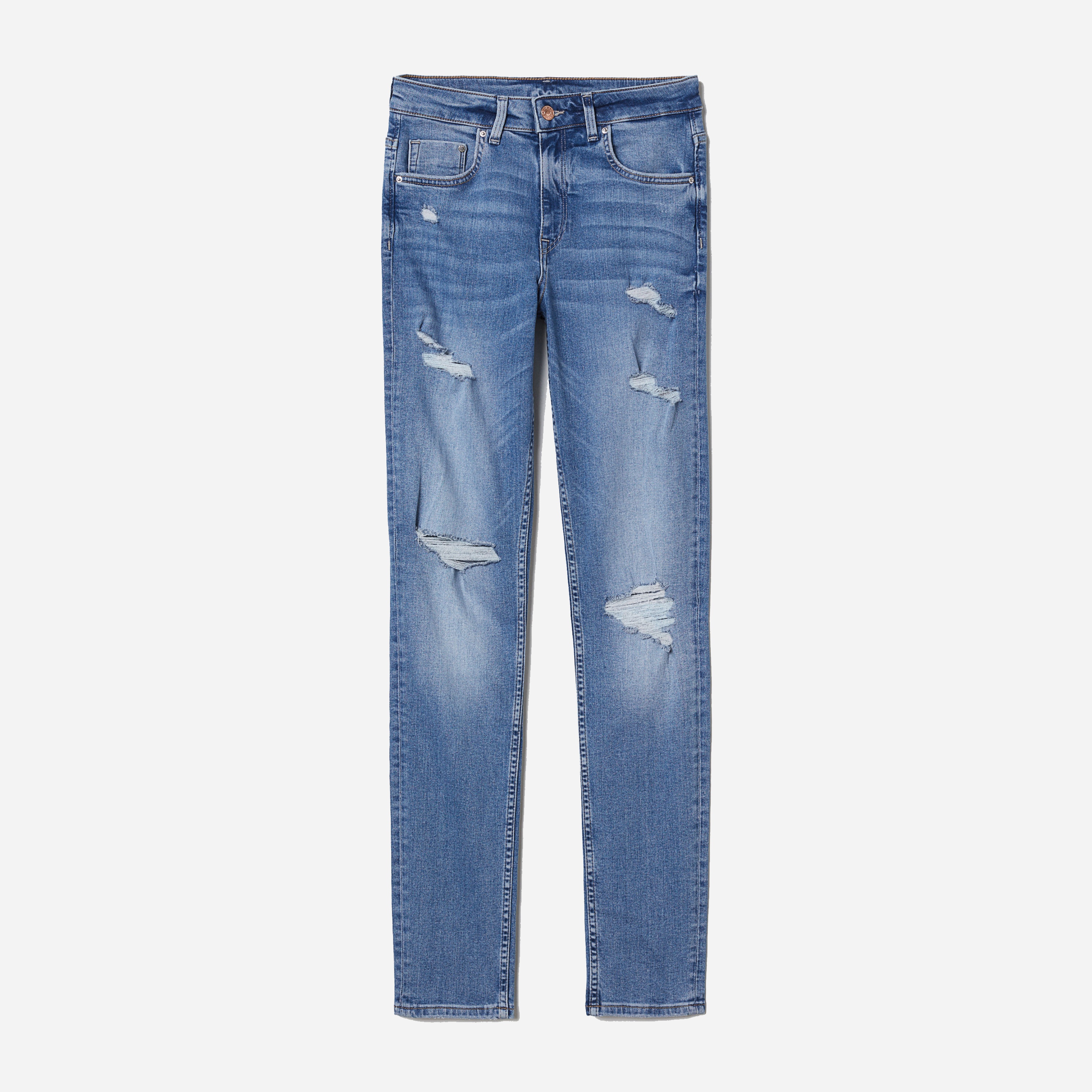

Джинсы H&M 4878278-ACWX 27/32 Светло-синие