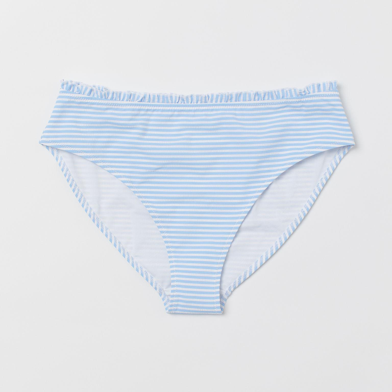 

Нижняя часть купальника H&M 7446309-ACSF 40 Белая с синим