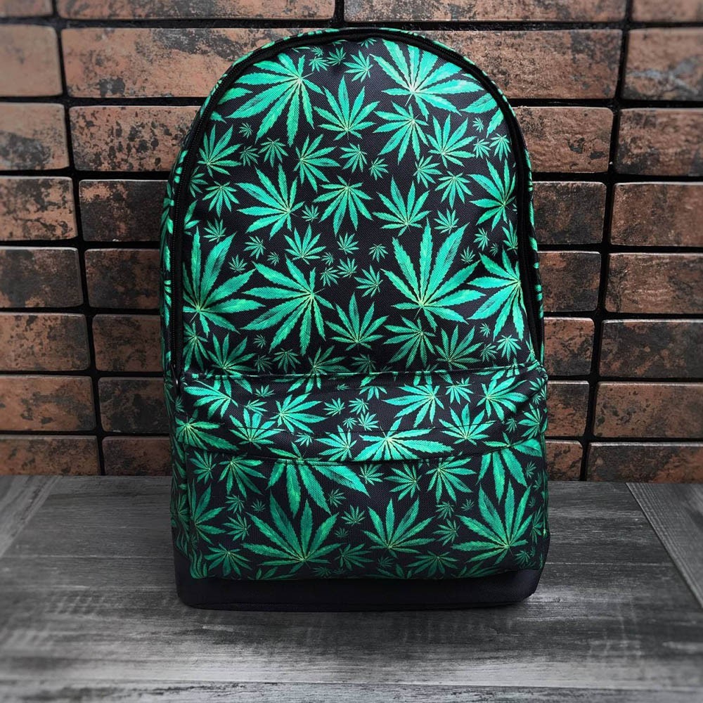 

Рюкзак Cannabis 40х32,5х16,5 см зеленый с черным