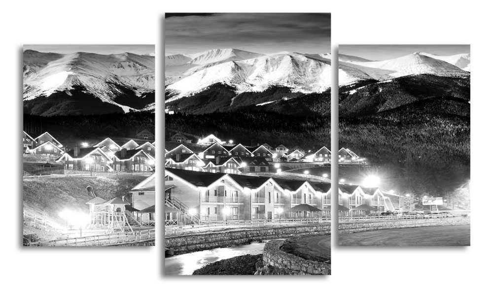 

Модульная картина LaPrint Буковель 200x117 см