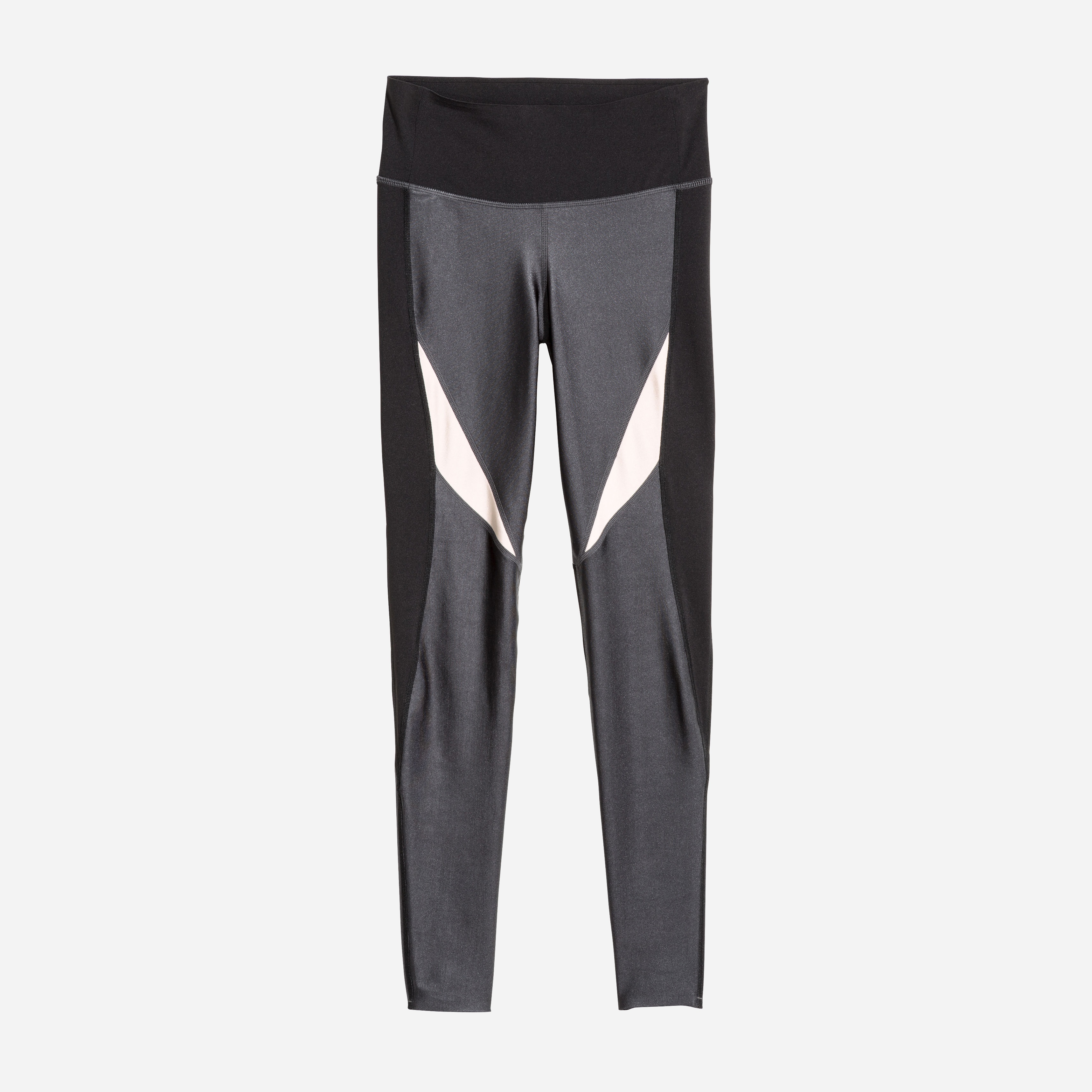 

Спортивные леггинсы H&M 5808406-ACYM M Черные с темно-серым