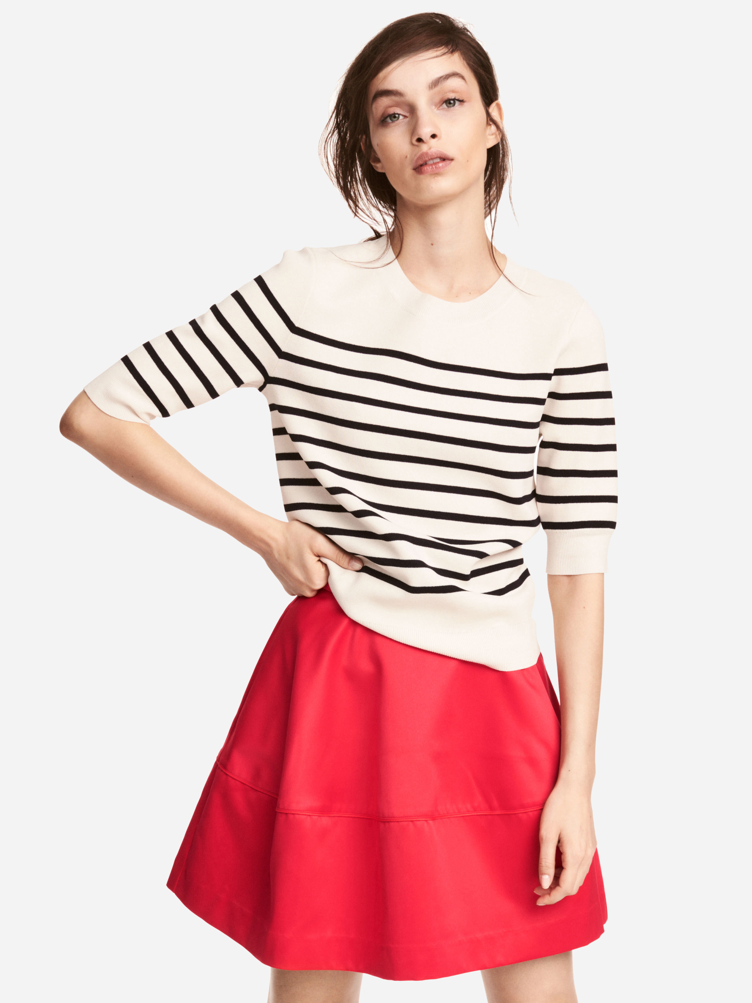 

Юбка H&M 4871405-ACVF 32 Красная