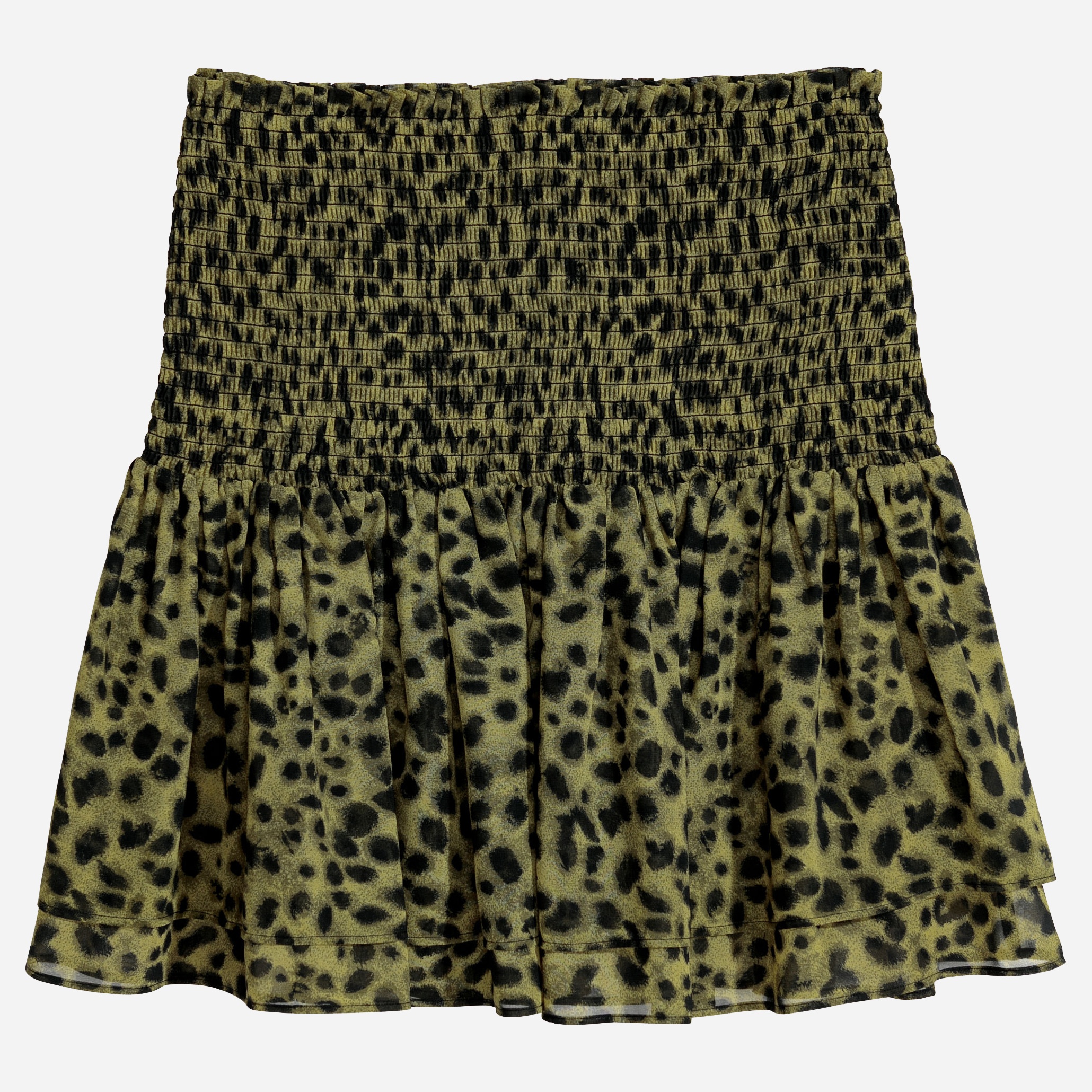 

Юбка H&M 6043557-AEEU L Зеленая с черным