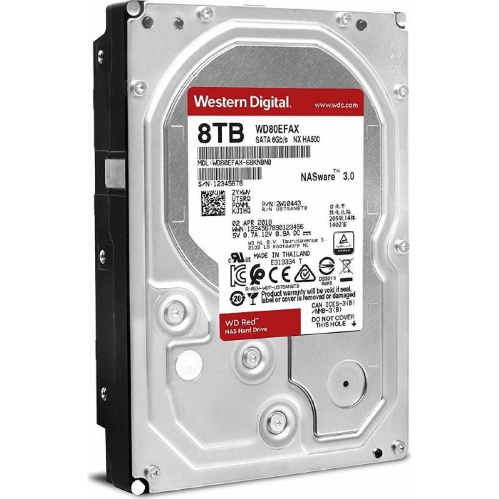 

Жесткий диск 3.5" 8TB (5400 rpm, 64MB, SATAIII) WD Red Plus (WD80EFBX)