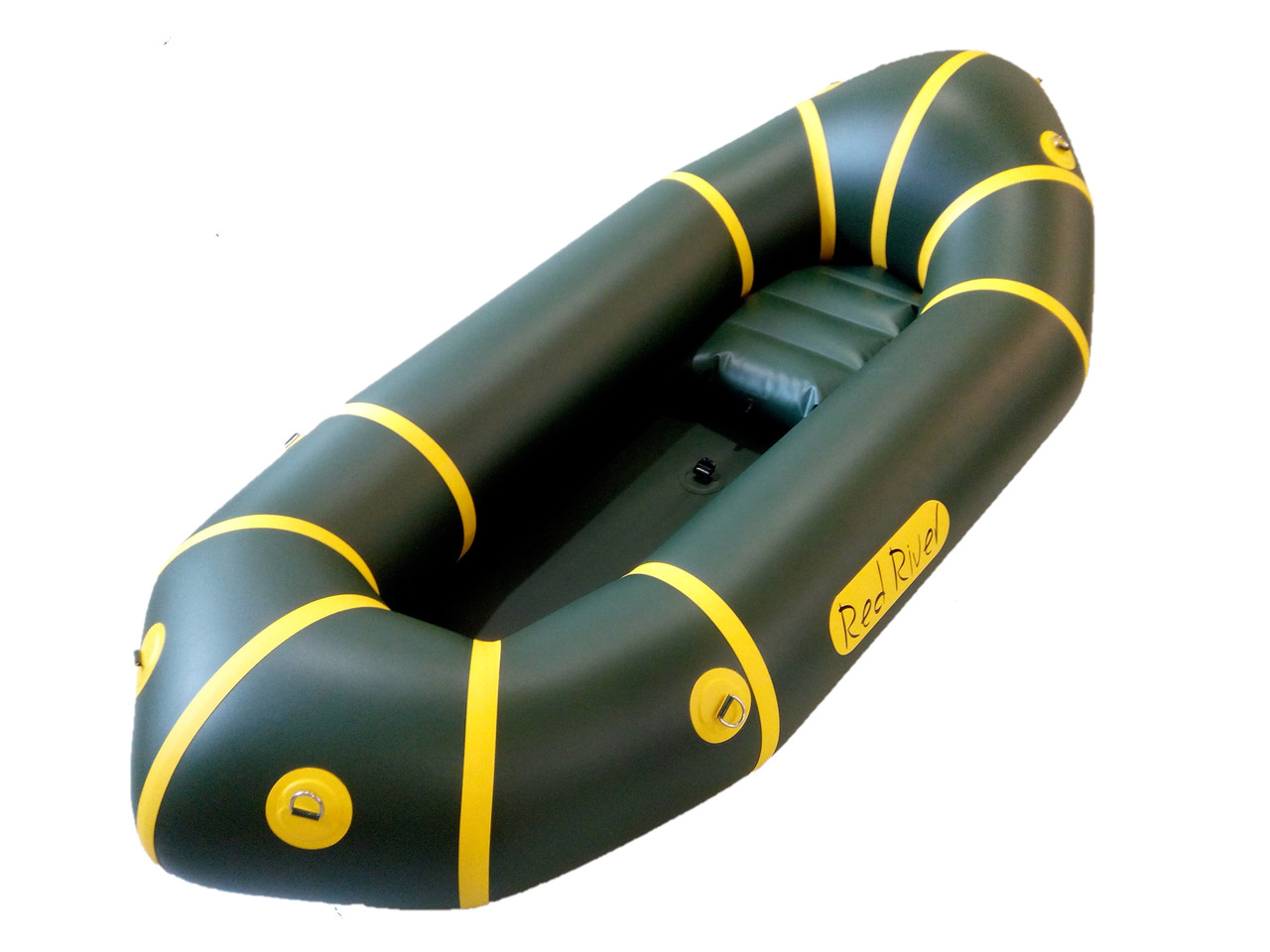 

Пакрафт Red River Solo 245 Lid Зелёная