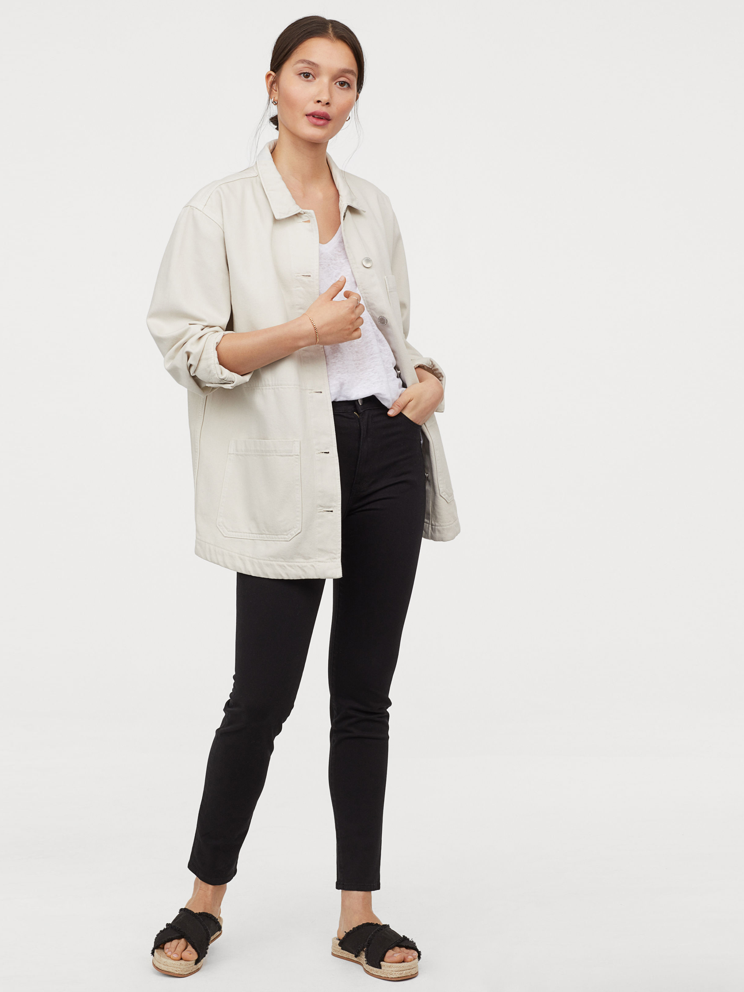 

Джинсы H&M 5622458-AAAD 42 Черные