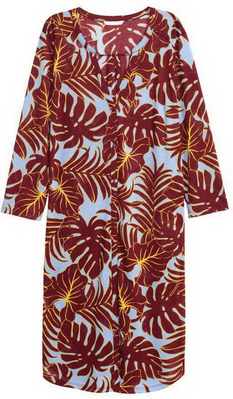 

Туника H&M 0383404-4  Бордовая, Туника H&M 0383404-4 S Бордовая