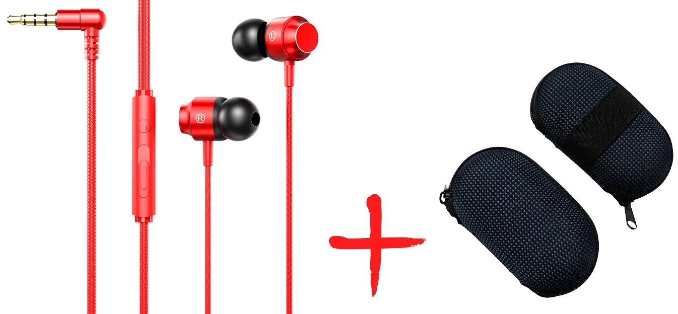 

Наушники NAUTILUS QKZ U2 HD Red