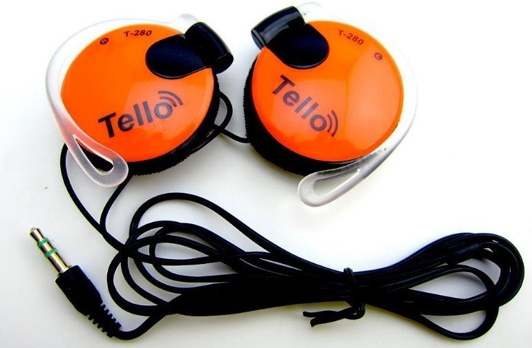 

Наушники накладные Tello Т280 Orange