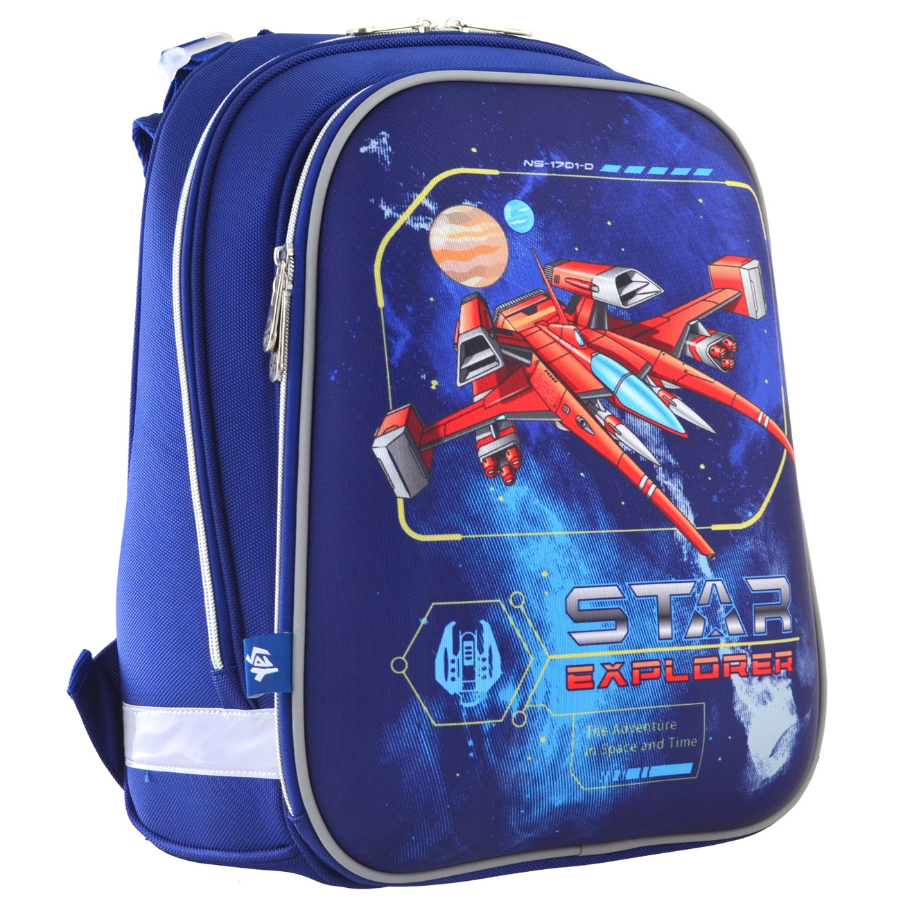 

Рюкзак шкільний каркасний 1 Вересня H-12 "Star Explorer" 38*30*15 555960