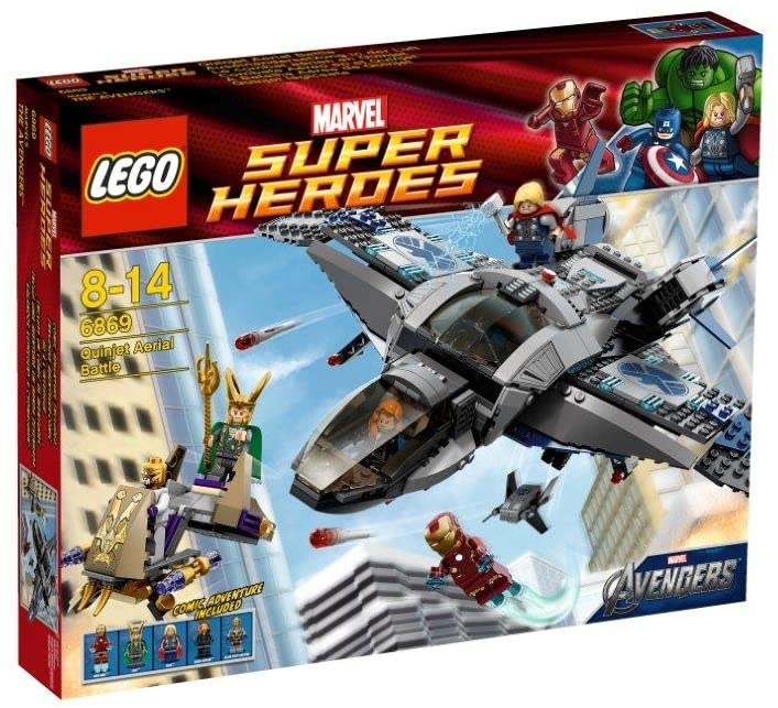 

LEGO Super Heroes 6869 Quinjet Aerial Battle Воздушное сражение
