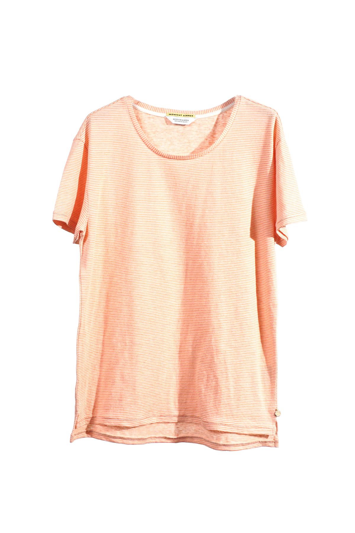 

Футболка Maison Scotch  Розовая, Футболка Maison Scotch s Розовая
