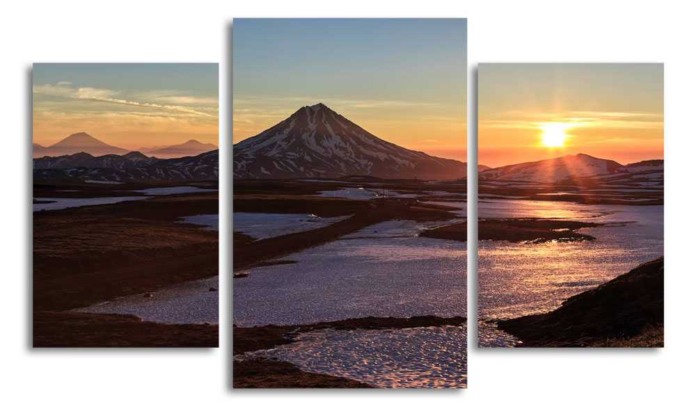 

Модульная картина LaPrint Камчатка 200x117 см