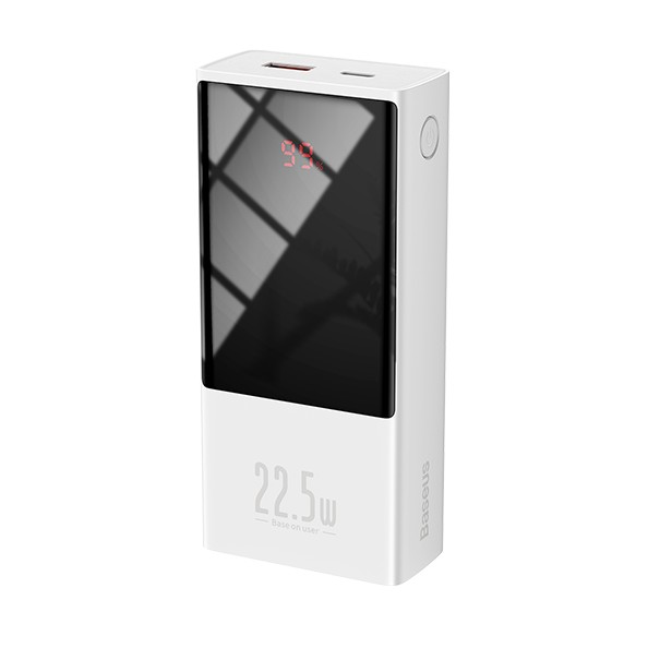 

Повербанк Baseus Mini Digital Display 20000mAh 22.5W White