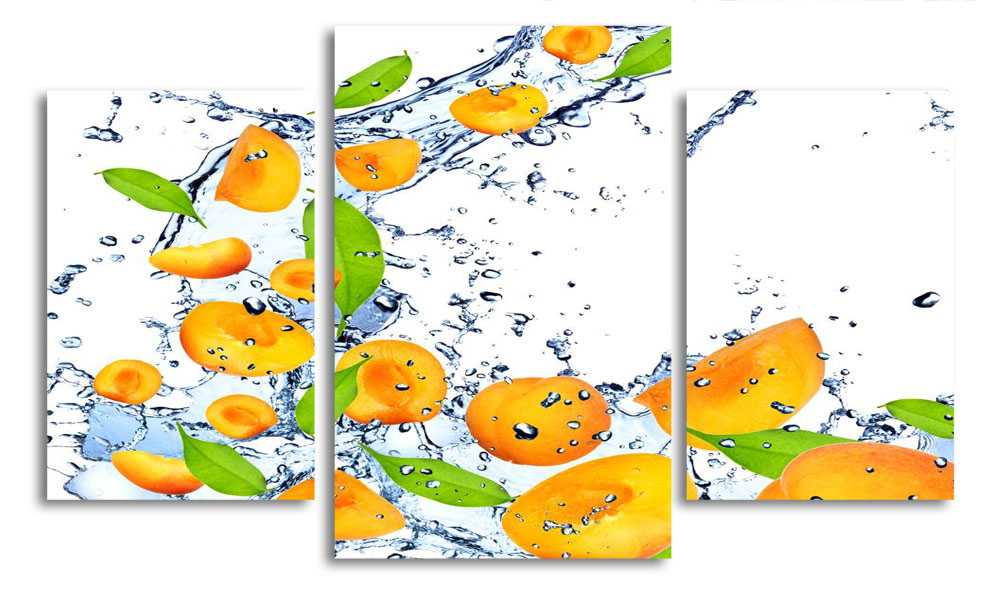 

Модульная картина LaPrint Персики 200x117 см