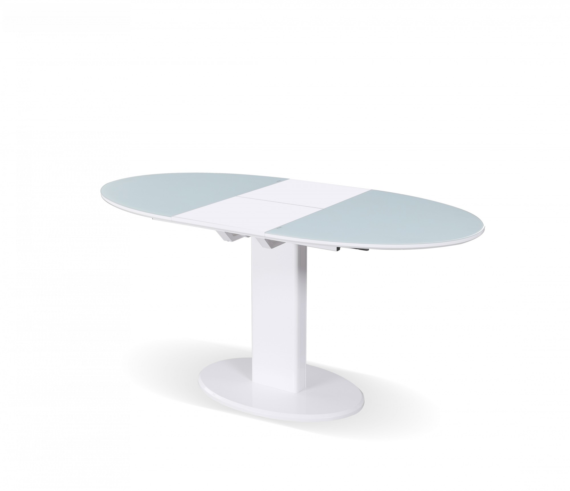 

Обеденный стол Милан, Tes Mobili, 1200/1600*800*770, white frosted