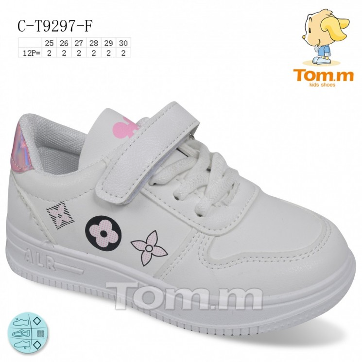 

Кеды детские для девочек Tom.M , Артикул: 9297F (27)