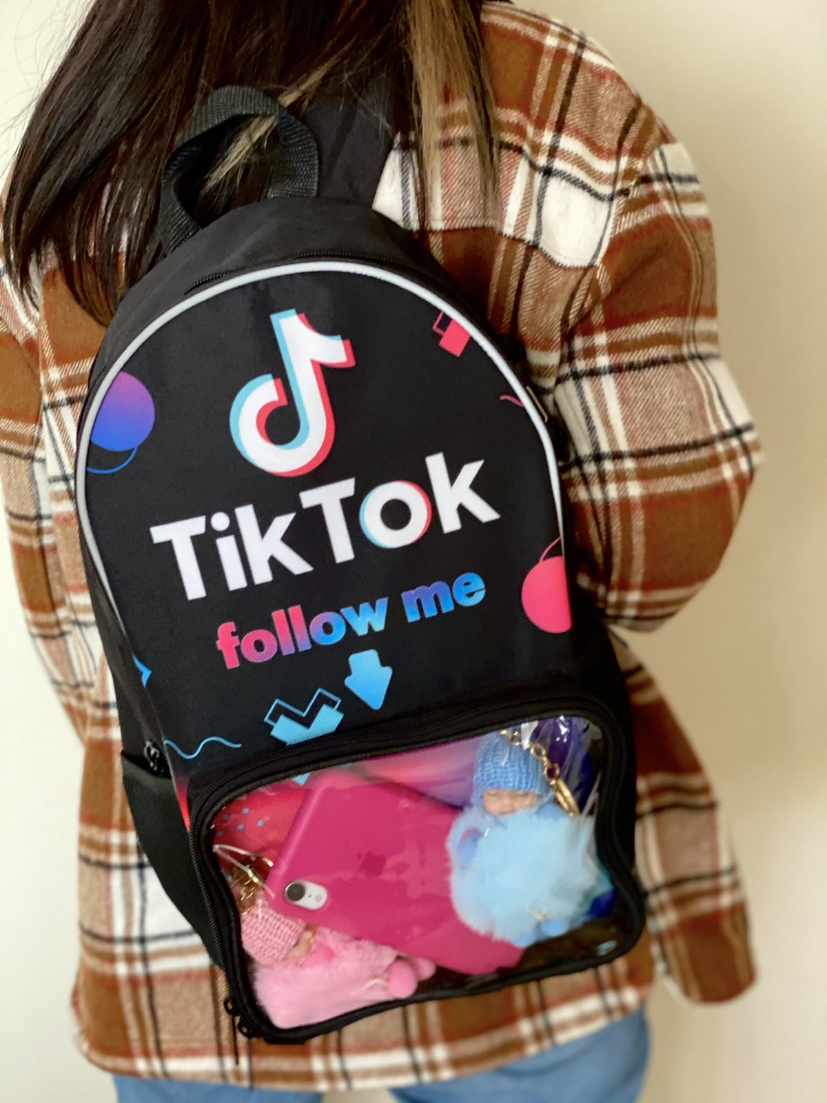 

Рюкзак фолловер Тик Ток для девочек. Артикул: CB108 (40*30 см.)